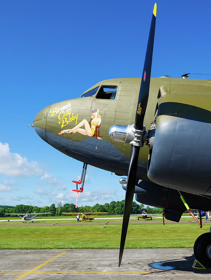 Beach City Baby C-53 Skytrooper Photograph by Julie A Murray - Fine Art ...