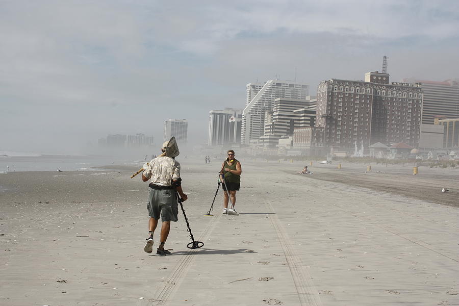 Beach Combers #2 Photograph by Ann Murphy