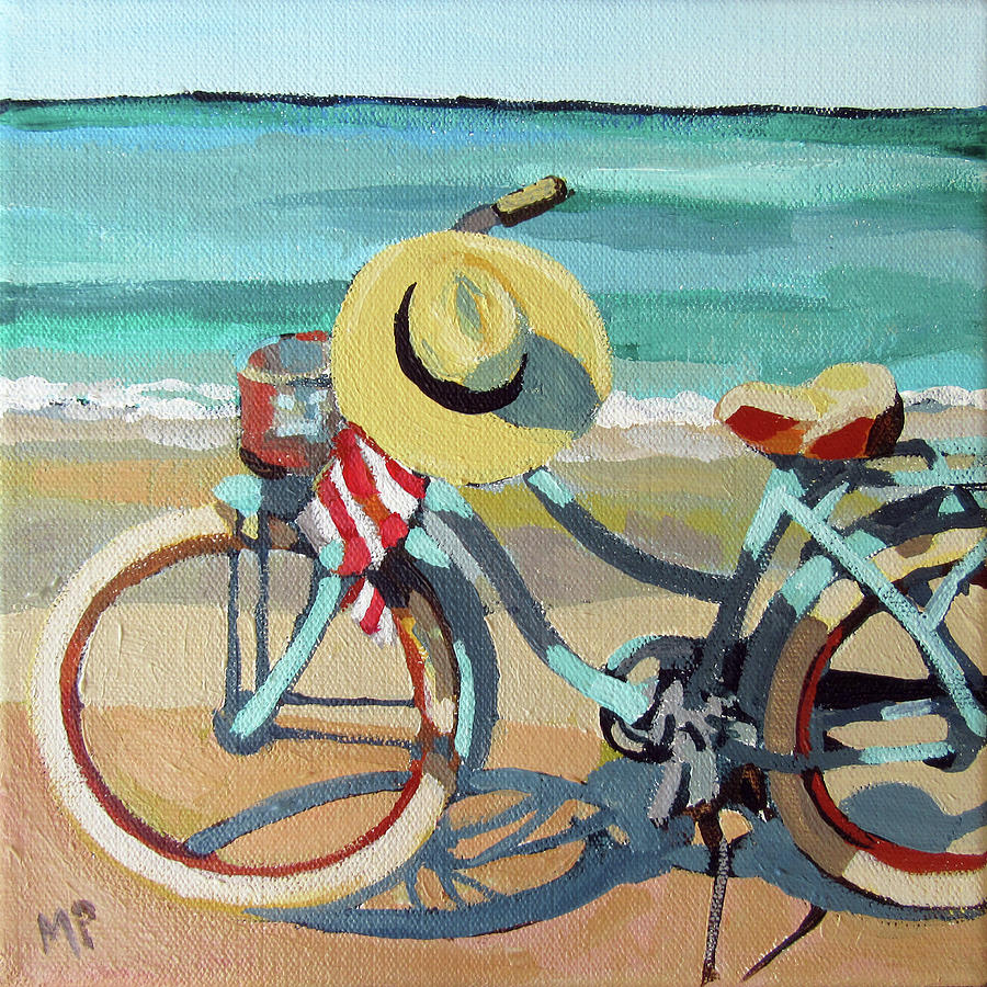 Beach Cruiser Painting by Melinda Patrick