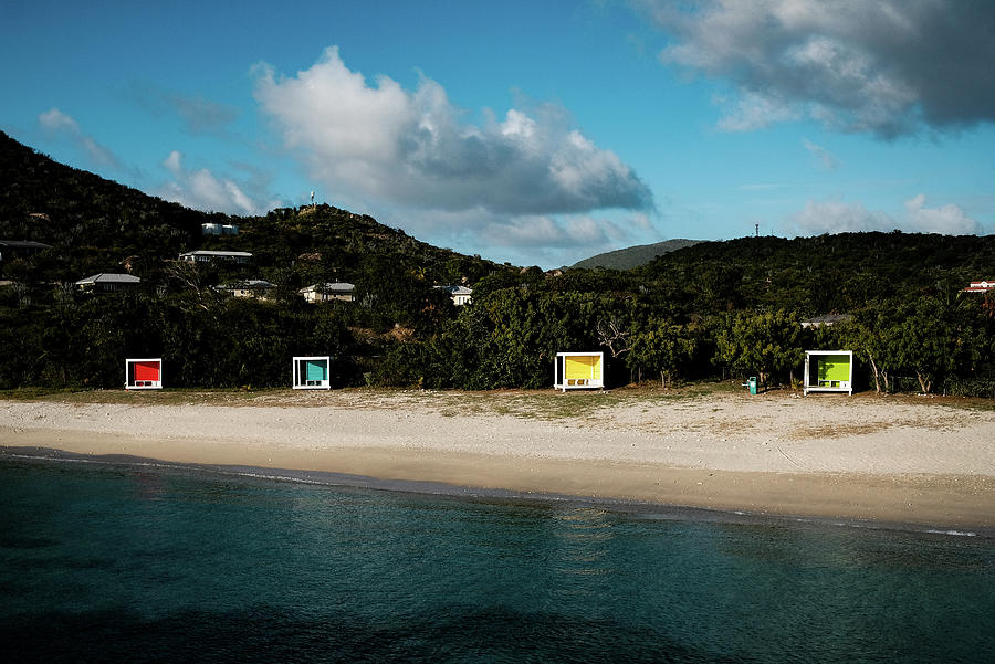 Beach Photograph - Beach Cubes by Eddie K