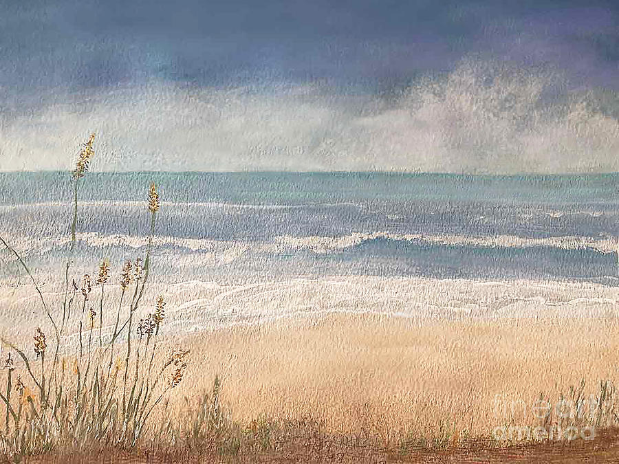 Beach Day  Painting by J Marielle