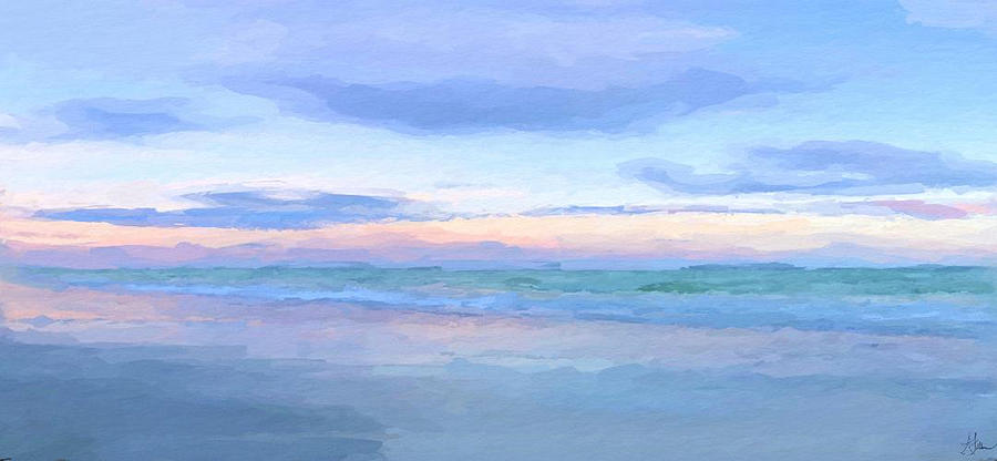 Beach Dream Mixed Media by Anthony Fishburne