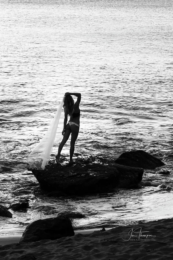 Beach Girl Photograph by Jim Thompson