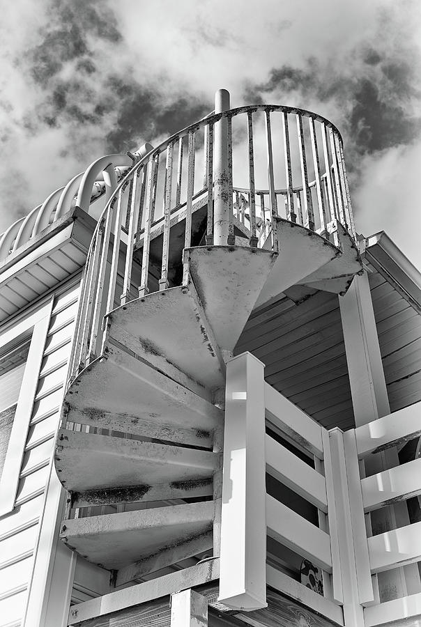 Beach House Spiral Photograph by Steven Nelson