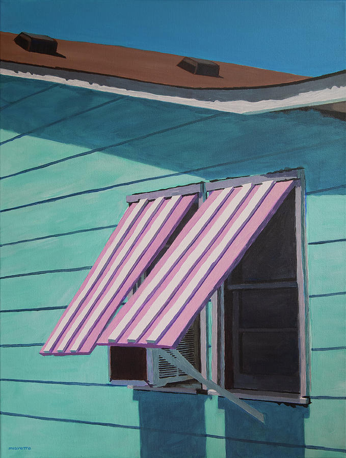 Beach House Painting by Tommy Midyette