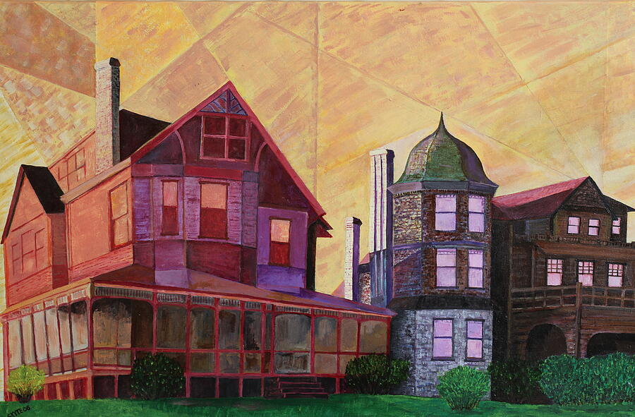 Beach Houses of Staten Island Painting by John Schuiteman Fine Art