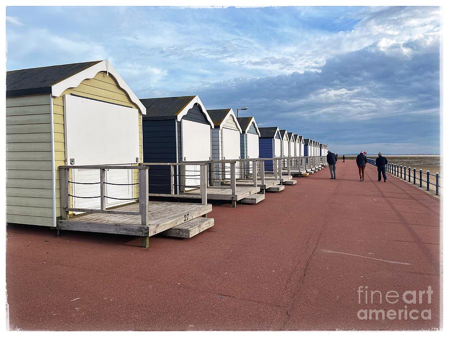 Beach Huts In St Annes Photograph By CP Shorrock | Pixels