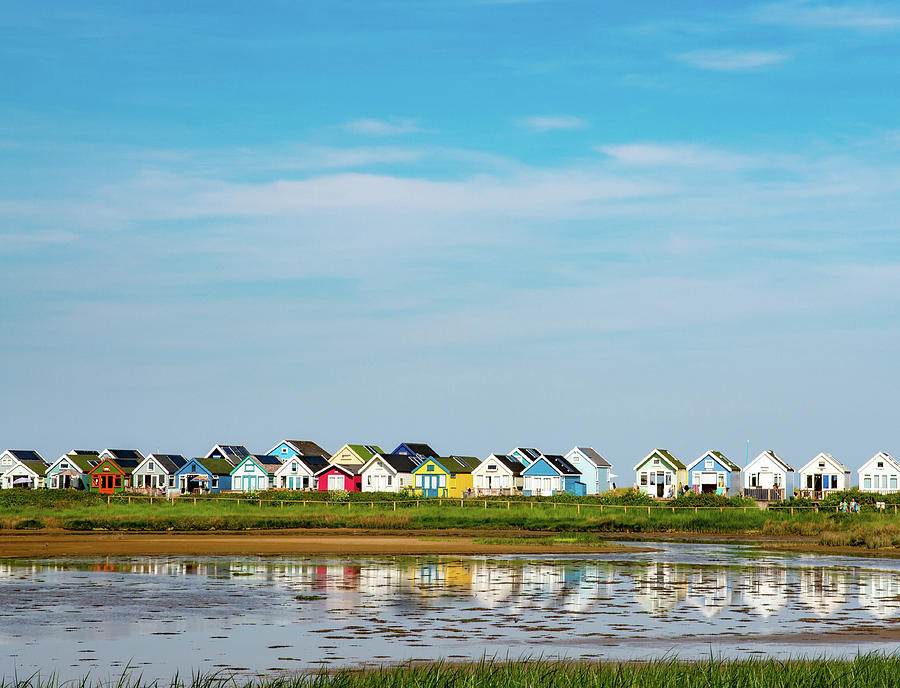 Beach Huts Photograph by Lenny Carter