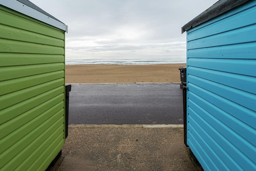 Beach Huts with a View Photograph by Stuart Allen