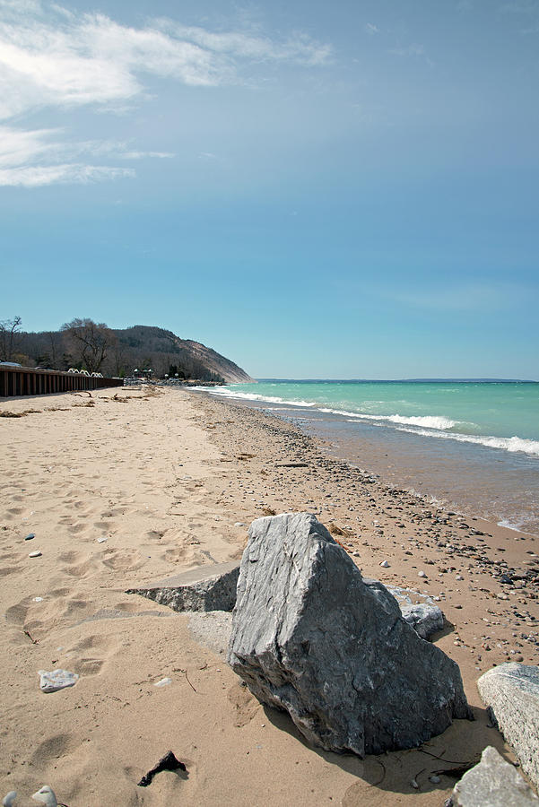 Beach In April Photograph