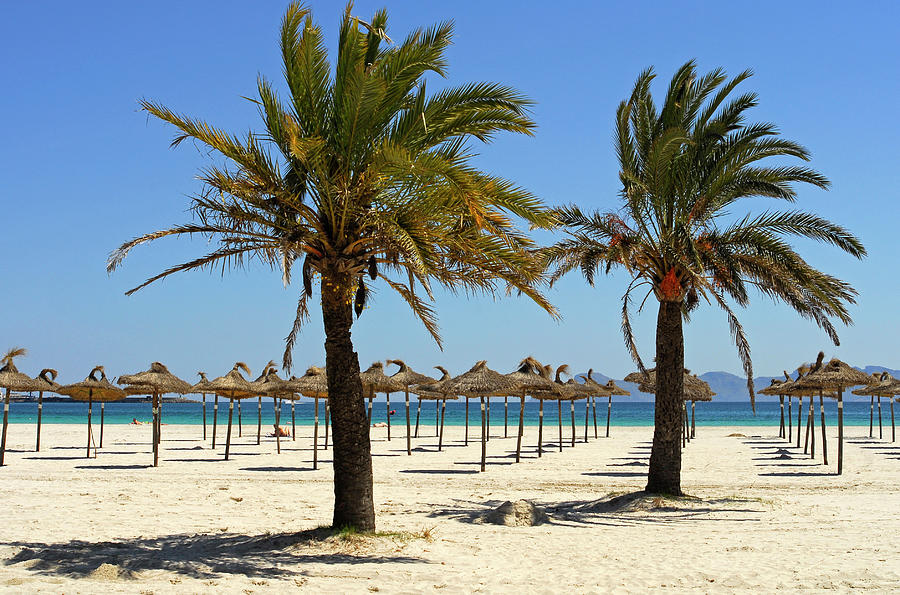 Beach in Mallorca island, Spain Photograph by Severija Kirilovaite