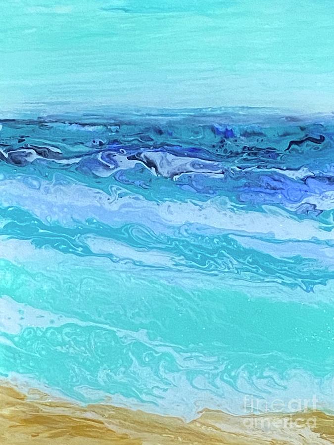 Beach Painting by Lisa Baca | Fine Art America