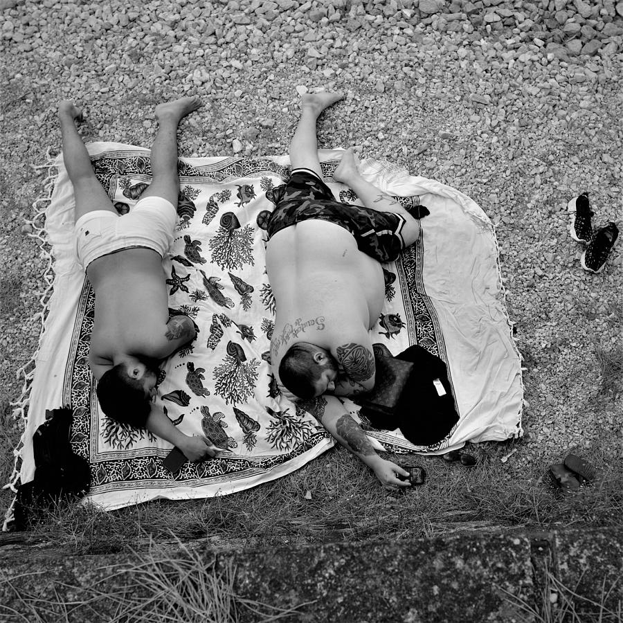 Beach Nap Photograph by Valentino Visentini