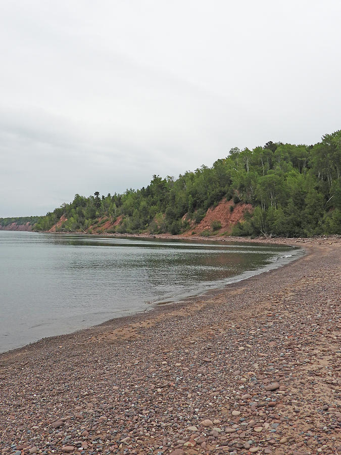 Beach Of Lake Superior Photograph