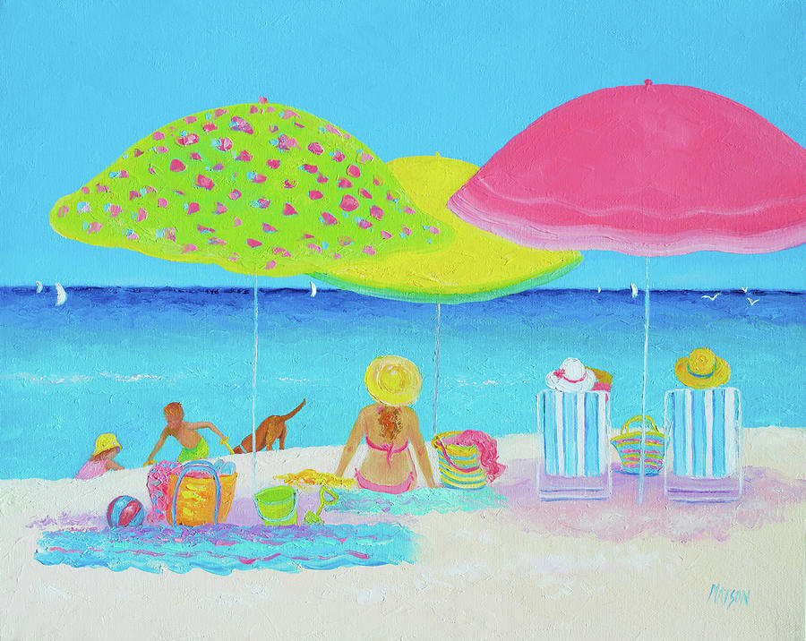 Beach Painting - Beach Life Painting