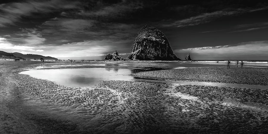 Mountain Photograph - Beach Panorama by David Patterson