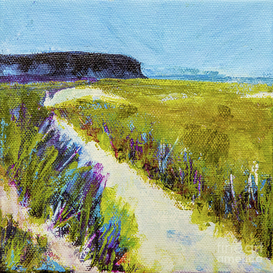 Beach Path Painting by Susan Cole Kelly Impressions