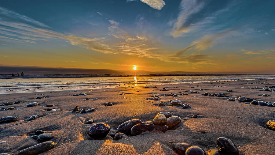 Beach Pebbles Photograph by Peter Tellone