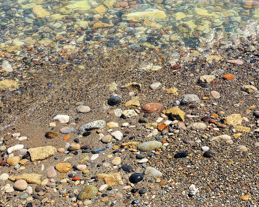 Beach Pebbles Photograph by Scott Olsen
