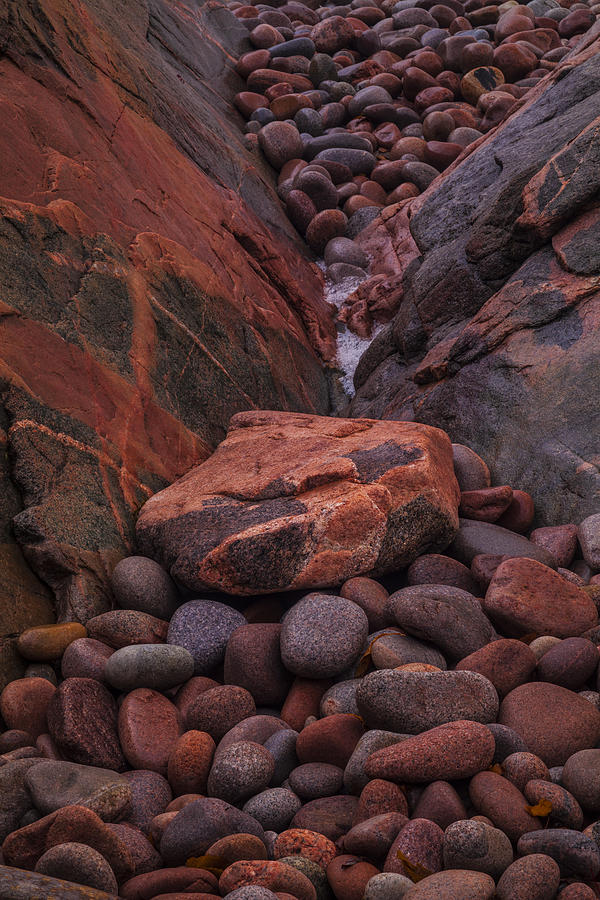 Beach Rocks Interlude Photograph by Irwin Barrett
