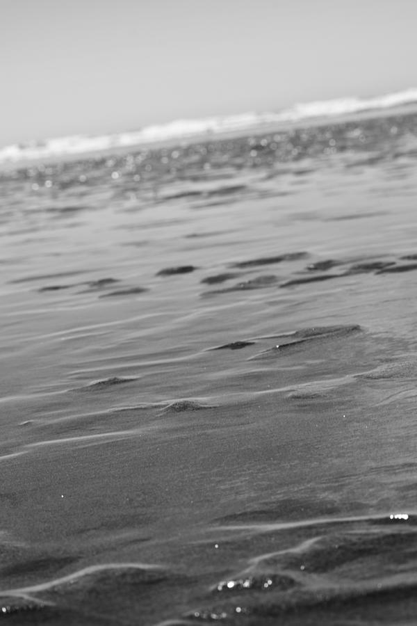 Beach Sand Monochrome Photograph by Lkb Art And Photography - Fine Art ...