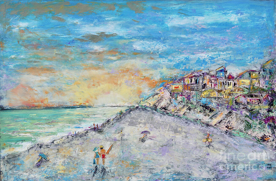 Beach Scenes Painting by Patty Donoghue