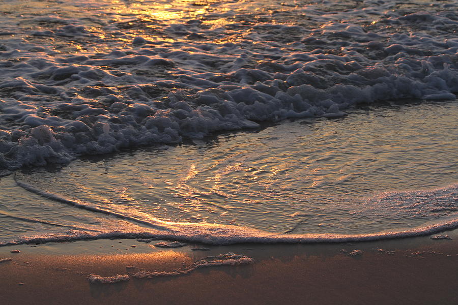 Beach shoreline Photograph by SandpiperPrints Cindy - Fine Art America