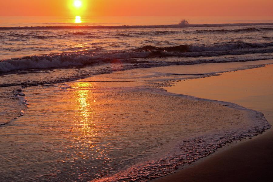 Beach Sunrise Photograph by Liza Eckardt