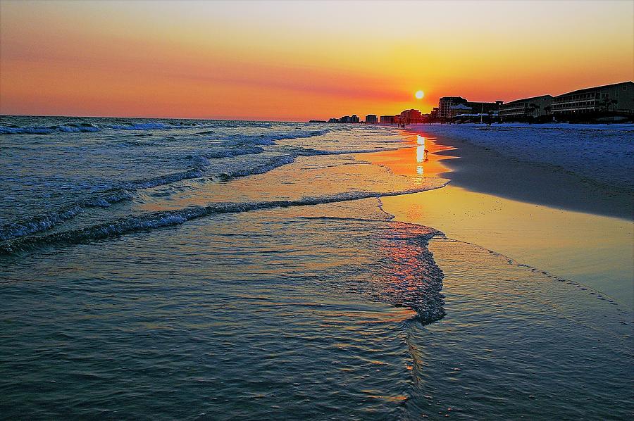 Beach Sunset, Destin, Florida Photograph by Richard Norman | Fine Art ...