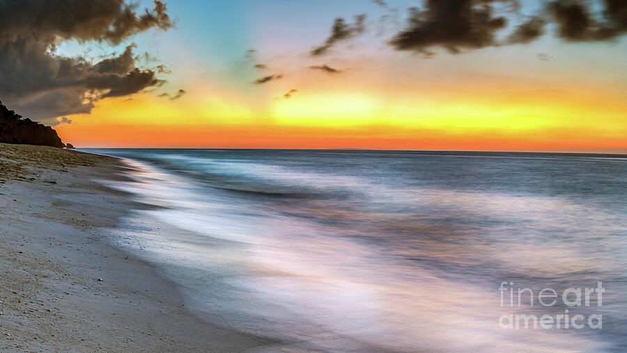 Boracay Photograph - Beach Sunset Philippines by Adrian Evans