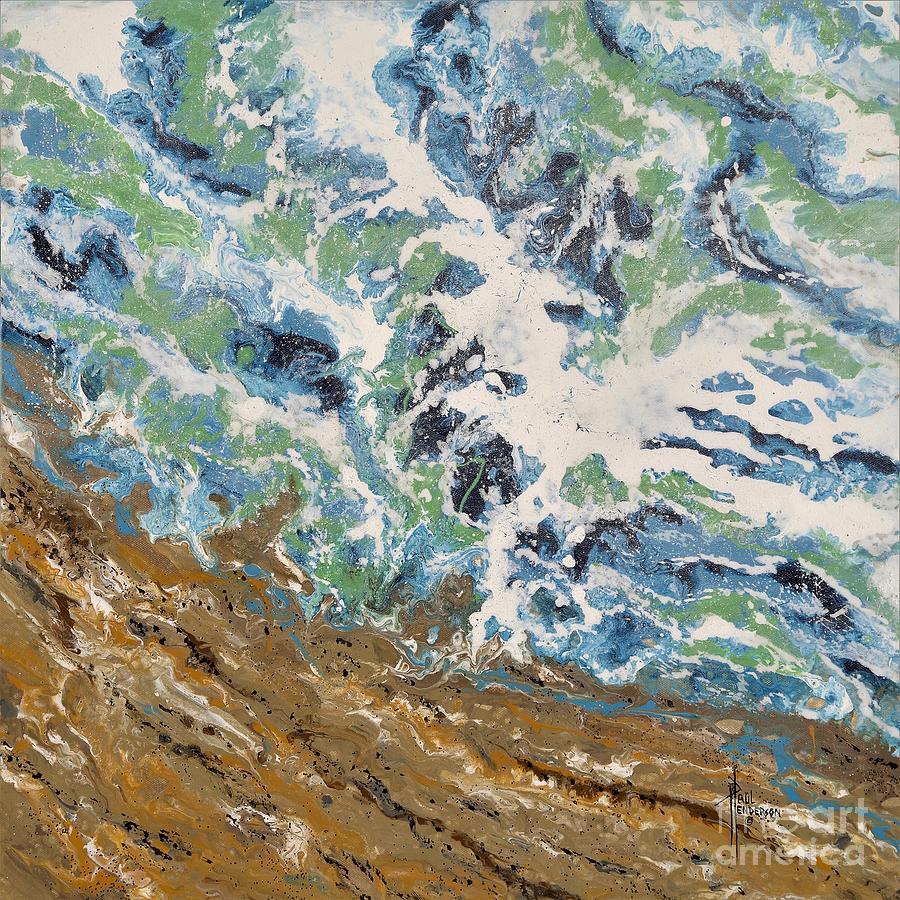 Beach Surf Vi Painting