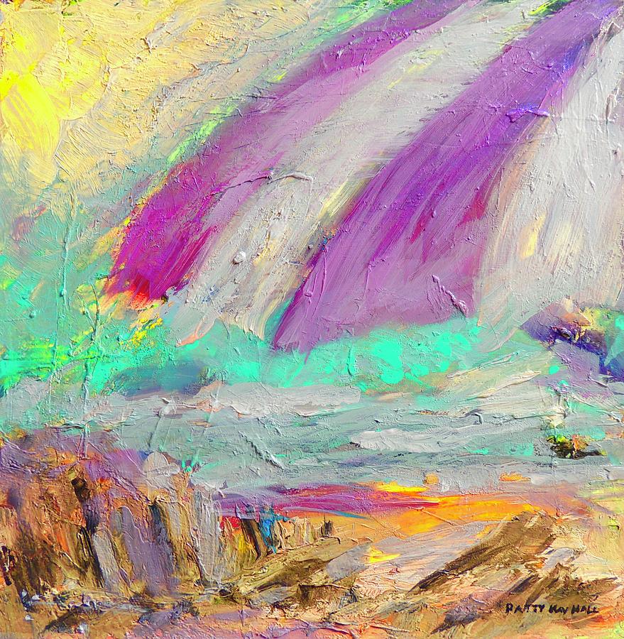 Beach Umbrella  Painting by Patty Kay Hall