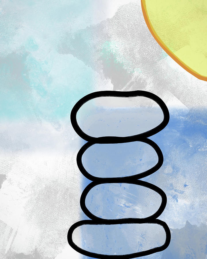 Beach Vibes Modern Art Painting by Dan Sproul Beach Vibes Modern Art Painting by Dan Sproul