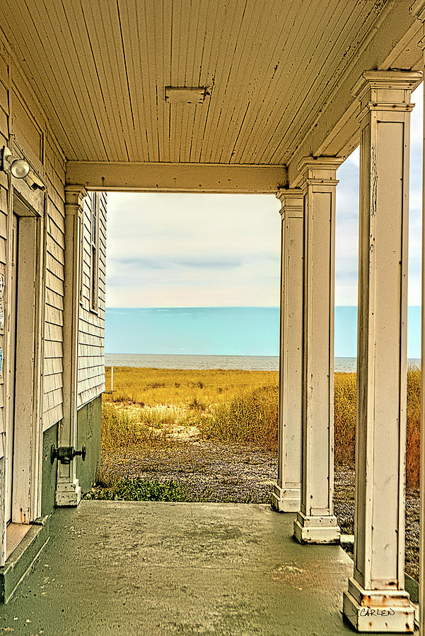 Beach View Photograph by Jim Carlen