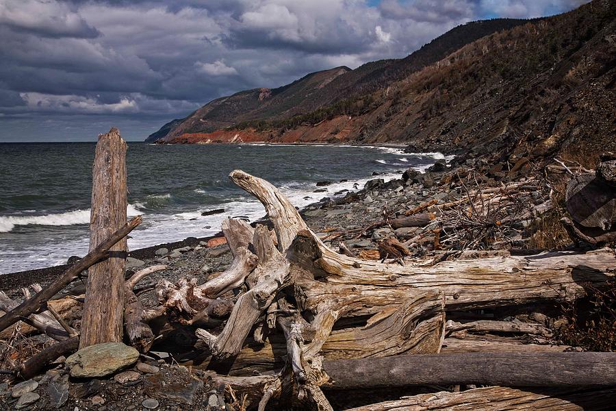 Beach Views From The Gulf Of St. Lawrence In Cape Breton - 4 Photograph by Hany J