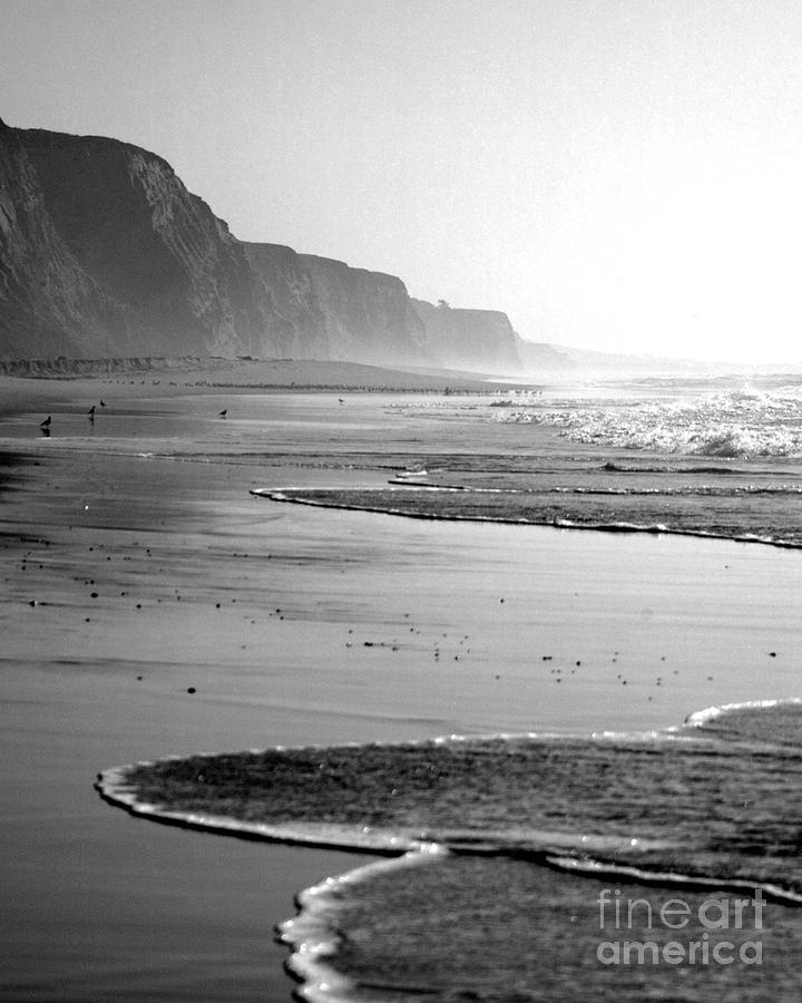 Beach Waves Photograph by Kimberly Blom-Roemer