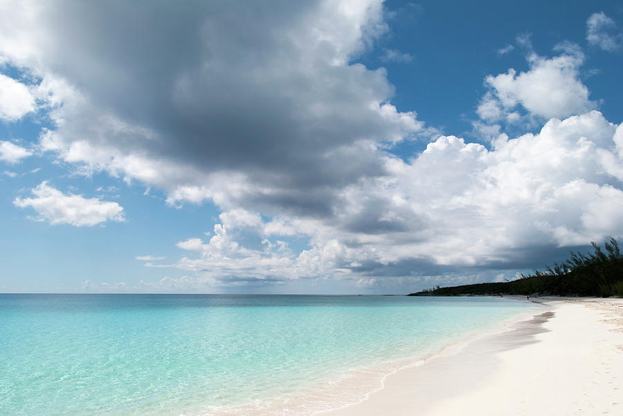 Beach With Dark Clouds Photograph by Ramunas Bruzas - Fine Art America