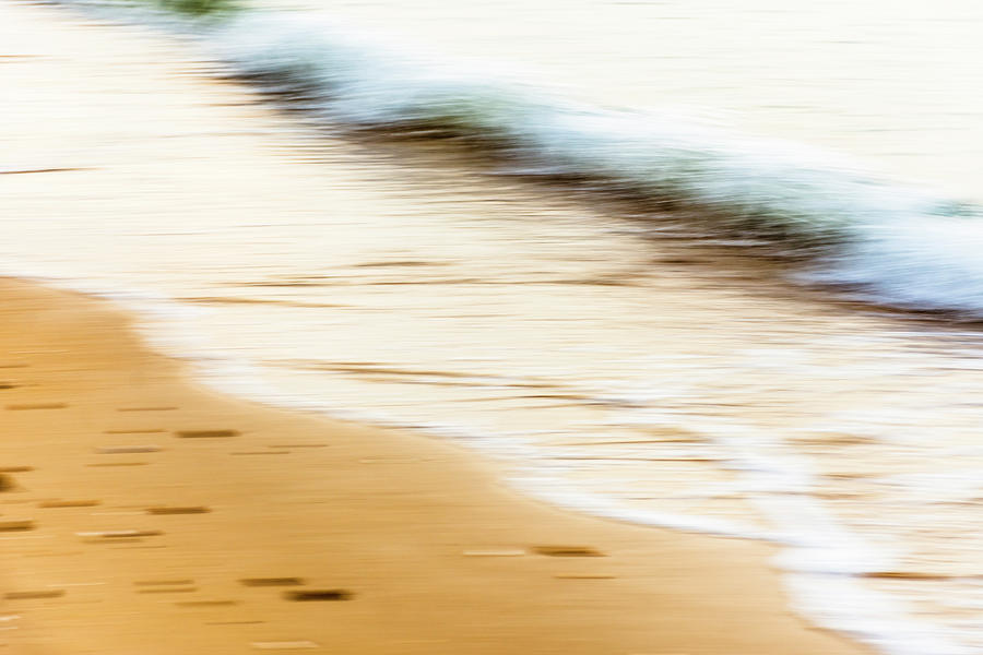 Beachside Wave Impressions Photograph