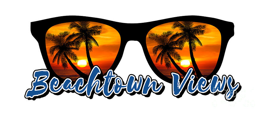 Beachtown Views Logo Digital Art by Beachtown Views