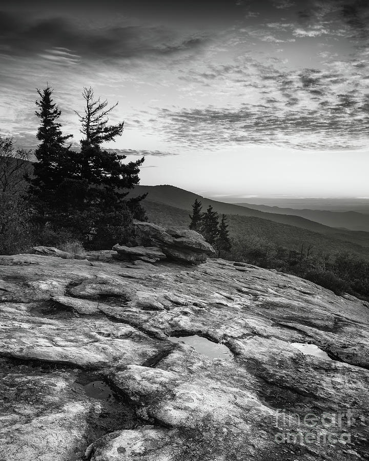Beacon Heights in Grayscale Photograph by Anthony Heflin