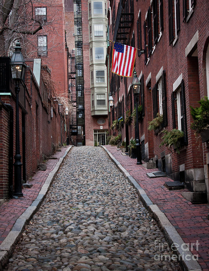 Beacon Hill Street Photograph By Dave Morin - Fine Art America