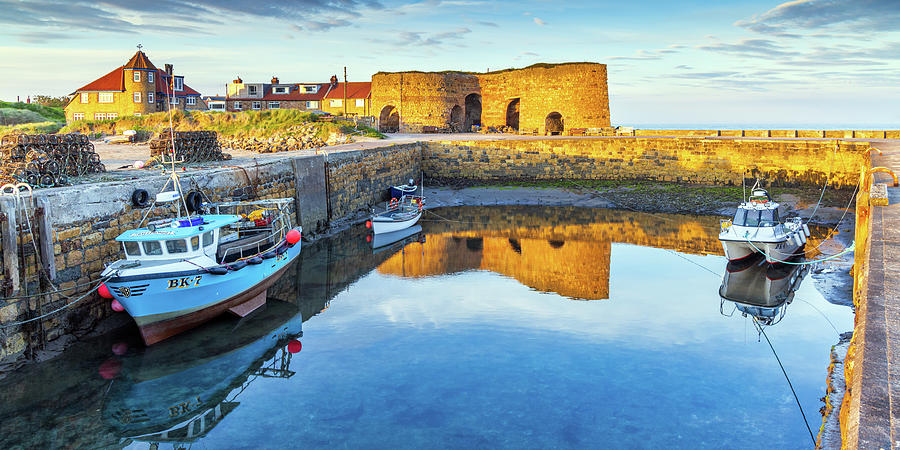 Beadnell Harbour, Northumberland Photograph by Jim Monk - Fine Art America