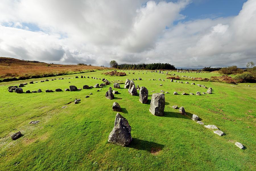 Beaghmore Stone Circles Prehistoric Ritual Site. Co. Tyrone, Ireland ...