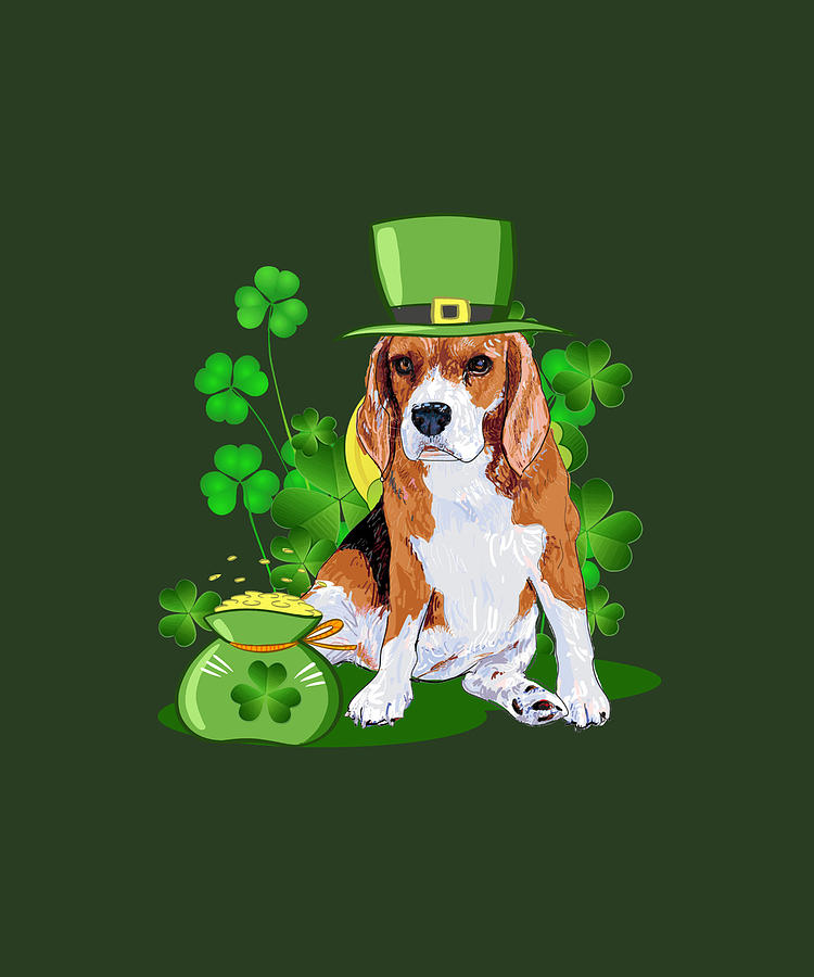 thegericapups Personalized St. Patrick's Day Shirt for Dog Owners, Dog Mom St. Patrick's Day, My Dog Is My Good Luck Charm Personalized