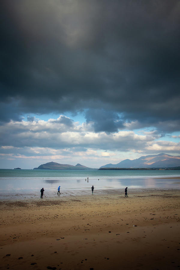 Beal Ban Beachcombing Photograph by Mark Callanan