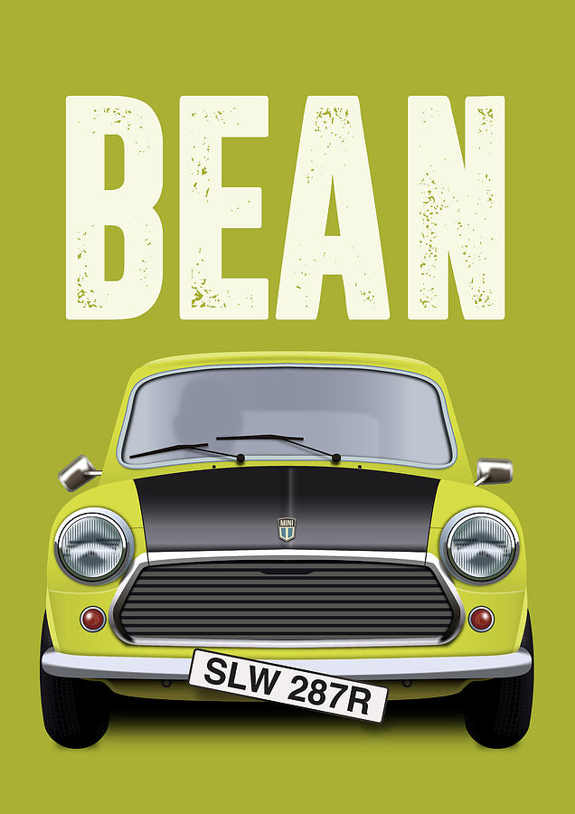 Bean - Alternative Movie Poster Digital Art by Movie Poster Boy