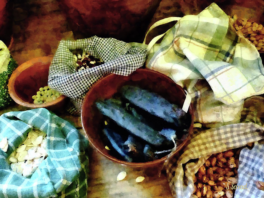 Beans and Seeds Photograph by Susan Savad