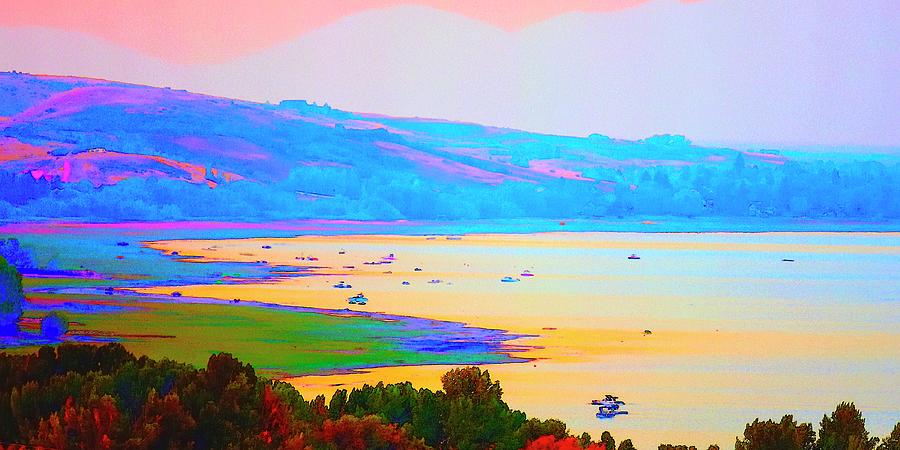 Bear Lake Abstract Photograph by Jerry Sodorff