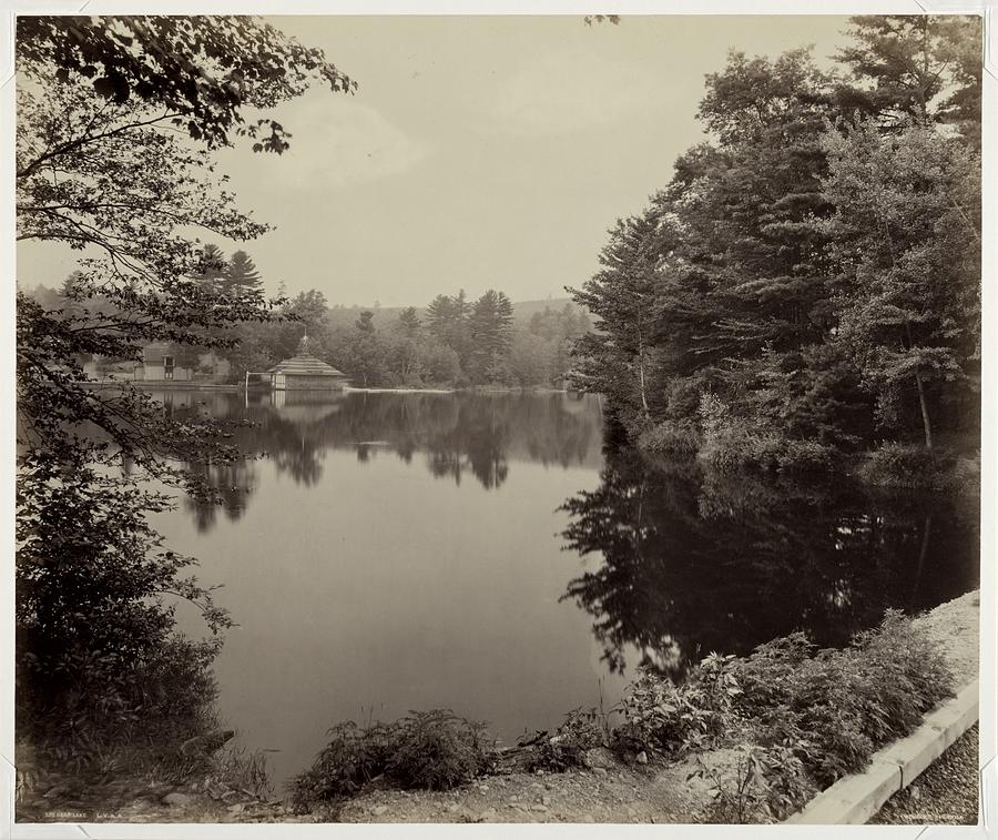 Bear Lake, LVRR c. 1898 Painting by MotionAge Designs