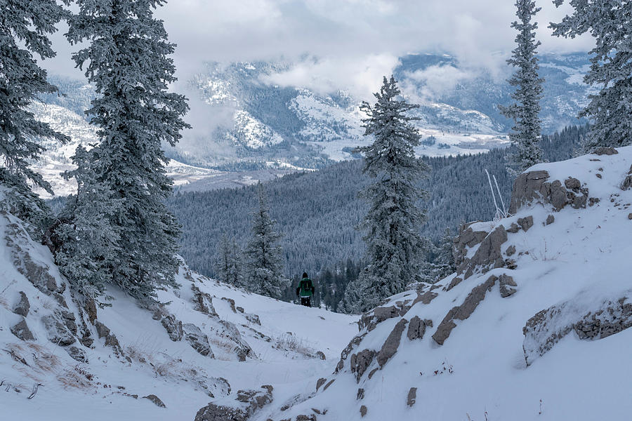 Bear River Range After Blizzard Photograph by Nathan Lofland | Fine Art ...